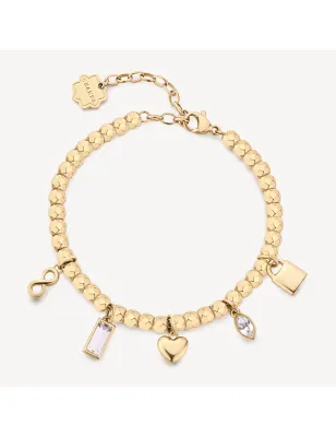 Bracciale dorato Chakra Amore Donna Brosway BHKB250 Brosway