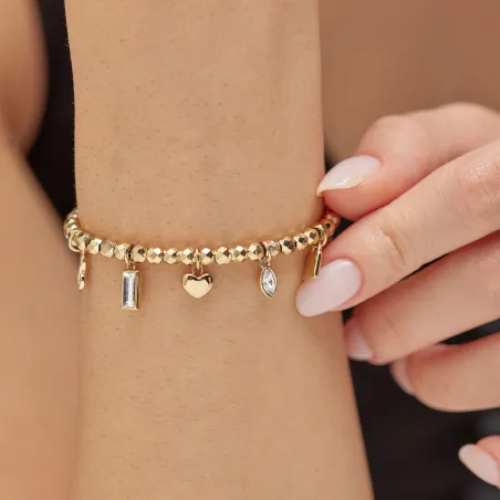 Bracciale dorato Chakra Amore Donna Brosway