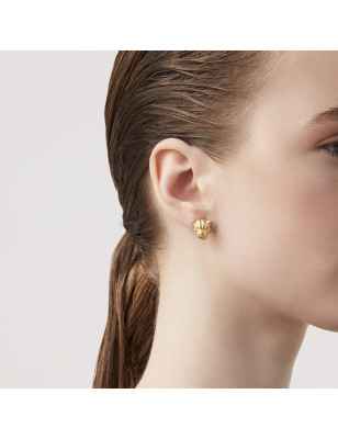 ORECCHINI TESTE DI LEOPARDO DORATO DONNA GIOVANNI RASPINI  12022 Giovanni Raspini