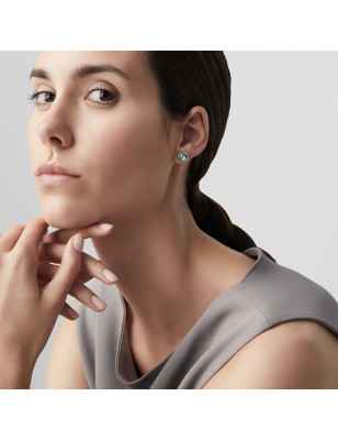 ORECCHINI LOOP AZZURRO DONNA GIOVANNI RASPINI  12131 Giovanni Raspini