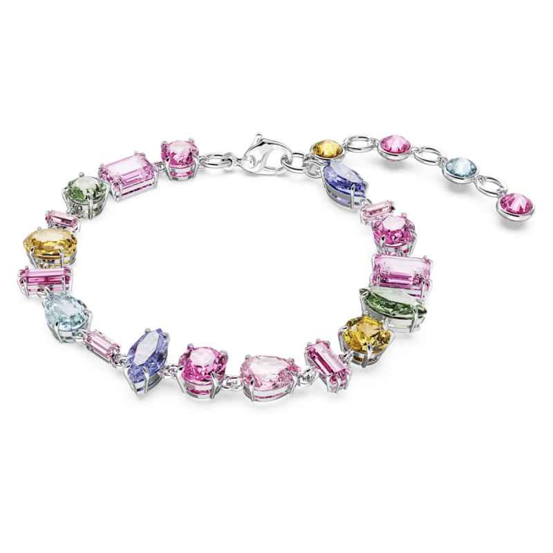 BRACCIALE MULTICOLORE DONNA SWAROVSKI GEMA BRACCIALE MULTICOLORE DONNA SWAROVSKI GEMA