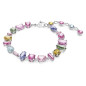 BRACCIALE MULTICOLORE DONNA SWAROVSKI GEMA BRACCIALE MULTICOLORE DONNA SWAROVSKI GEMA