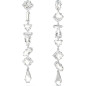 ORECCHINI PENDENTI LUNGHI MESMERA BIANCHI DONNA SWAROVSKI ORECCHINI PENDENTI LUNGHI MESMERA BIANCHI DONNA SWAROVSKI