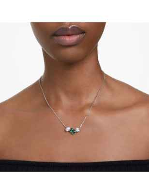 COLLANA DONNA PENDENTE MESMERA VERDE SWAROVSKI 5668278 Swarovski