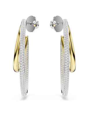 ORECCHINI CERCHIO HYPERBOLA DONNA SWAROVSKI 5702400 Swarovski