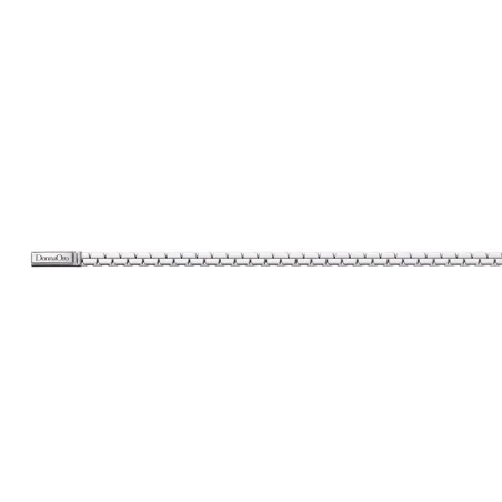 Bracciale morbido in argento Elements 19cm Donna Donnaoro