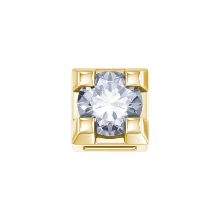 Elemento griffe Oro giallo e Diamante 0,02 ct Donnaoro