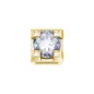 Elemento griffe Oro giallo e Diamante 0,02 ct Donnaoro