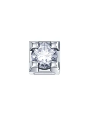 Elemento griffe Oro bianco e Diamante 0,02 ct Donnaoro
