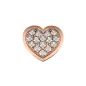 Elemento Cuore grande Oro rosa e Diamanti Donnaoro Elements Elemento Cuore grande Oro rosa e Diamanti Donnaoro Elements