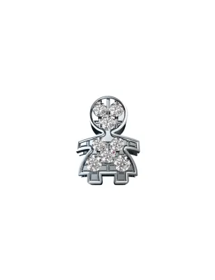 Elemento Adulto Donna Oro bianco e Diamanti Donnaoro Elements
