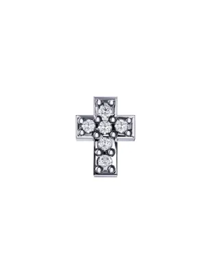Elemento Croce Oro bianco e Diamanti Donnaoro Elements