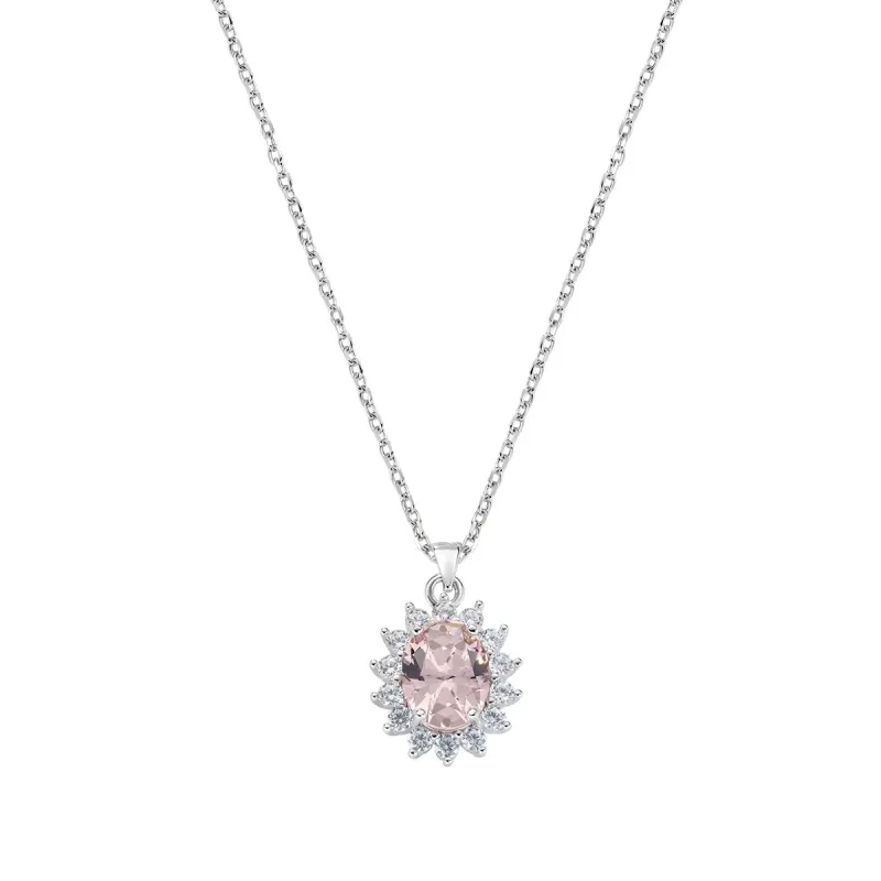 Collana Royal Lady Zircone con Morganite DONNA Amen