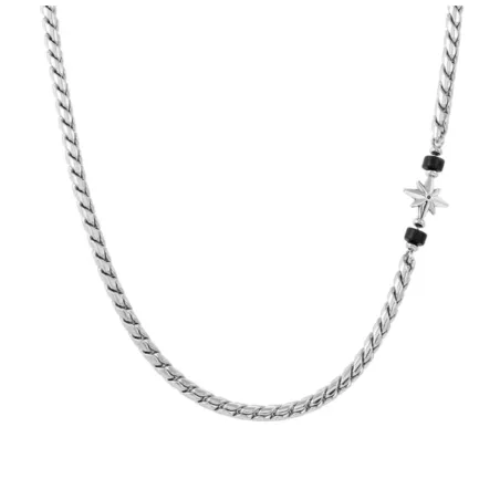 Collana Atlante Rosa dei Venti Pietre naturali Uomo Nomination