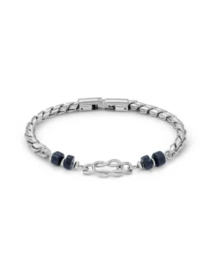 Bracciale Atlante Nodo Sodalite blu Uomo Nomination