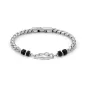 Bracciale Atlante Nodo Agata nera Uomo Nomination Bracciale Atlante Nodo Agata nera Uomo Nomination