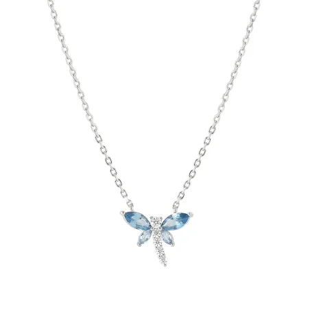 Collana Shine Me Up con Libellula Azzurra Donna Nomination