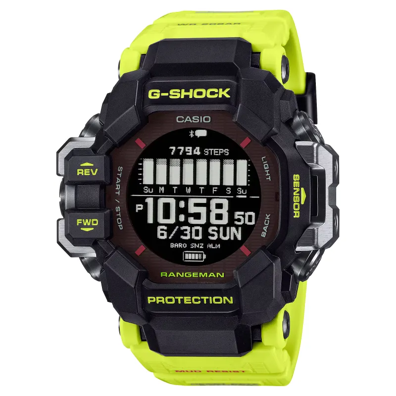 Orologio Master of G Rescue Yellow GPS Rangeman Uomo Casio G-Shock Orologio Master of G Rescue Yellow GPS Rangeman Uomo Casio G-Shock