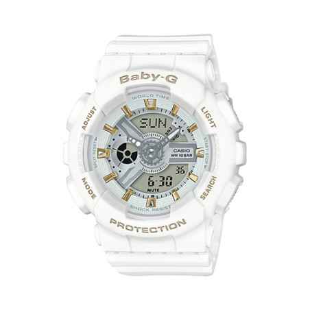 Orologio bianco oro Bambini Casio Baby-G