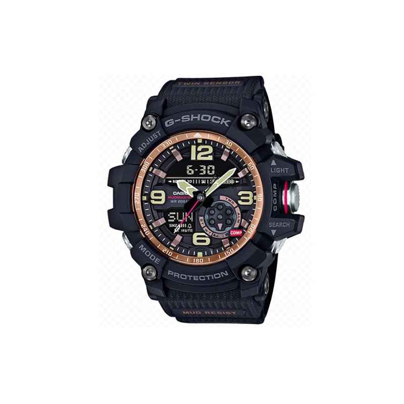 Orologio Mudmaster nero oro rosa Uomo Casio G-Shock Orologio Mudmaster nero oro rosa Uomo Casio G-Shock