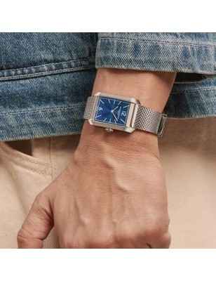 OROLOGIO RETTANGOLARE UOMO BAUME & MERCIER HAMPTON M0A10671 Baume & Mercier