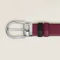 Cintura reversibile 35mm in pelle di vitello nero/cassis Uomo Montblanc