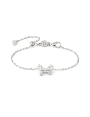 Bracciale Shine Me Up Fiocco Brillante Bianco Donna Nomination
