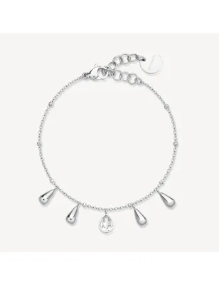 Bracciale Perfect con pendenti a Goccia e Cristallo Donna Brosway