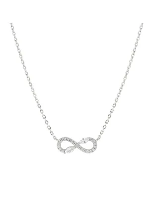 Collana Shine Me Up con Infinito e Zirconi Donna Nomination