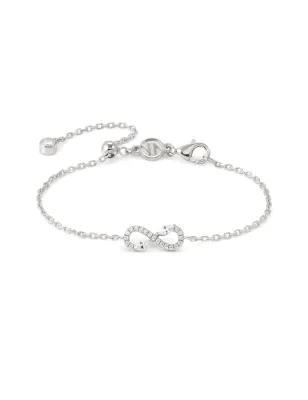 Bracciale Shine Me Up con Infinito e Zirconi Donna Nomination