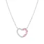 Collana Shine Me Up con Cuore e Zirconi Rosa Donna Nomination