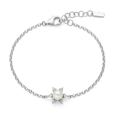Bracciale Unica Bouquet in argento perla e topazi Donna Miluna