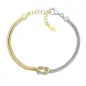 Bracciale Nodo d'Amore Bicolore Donna Amen