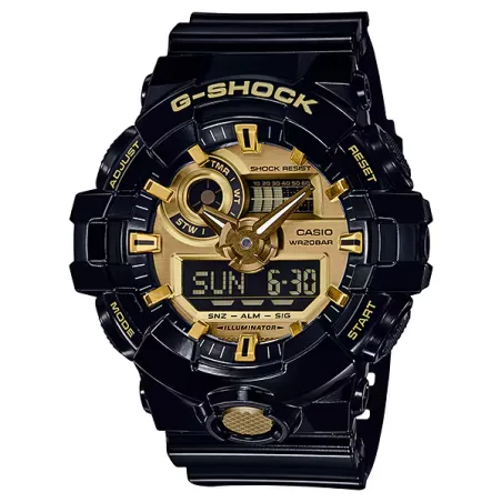 Orologio oro e nero Uomo Casio G-Shock