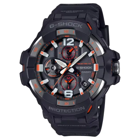 Orologio Master of G Gravitymaster nero arancione Uomo Casio