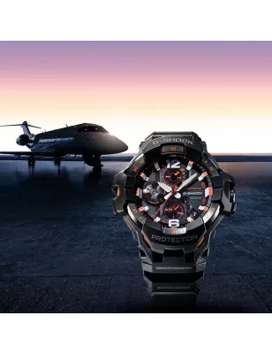 Orologio Master of G Gravitymaster nero arancione Uomo Casio