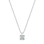 Collana Punto Luce oro bianco Diamante 0.05 Ct Donna Demetra Collana Punto Luce oro bianco Diamante 0.05 Ct Donna Demetra