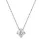 Collana Punto Luce oro bianco Diamante 0.22 Ct Donna Demetra Collana Punto Luce oro bianco Diamante 0.22 Ct Donna Demetra