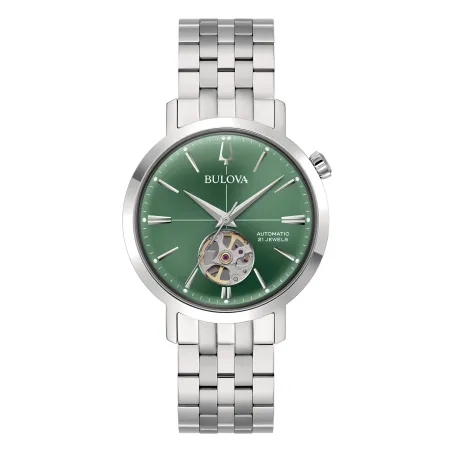 Orologio Automatic 38mm verde Uomo Bulova Aerojet