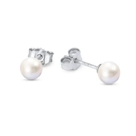 Orecchini in oro bianco e perle Akoya Japan 6-6.5mm Donna Demetra 020.J.665.W.A2 Demetra
