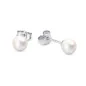 Orecchini in oro bianco perle giapponesi 6.5-7mm Donna Demetra Orecchini in oro bianco perle giapponesi 6.5-7mm Donna Demetra