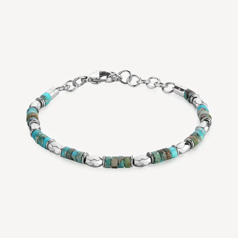 Bracciale RIPTIDE Pietra Turchese UOMO Brosway Bracciale RIPTIDE Pietra Turchese UOMO Brosway