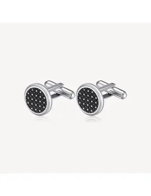 Gemelli BULLET Acciaio Smalto Nero UOMO Brosway Bullet