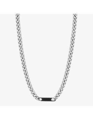 Collana Bullet Grumetta Barretta Nero UOMO Brosway