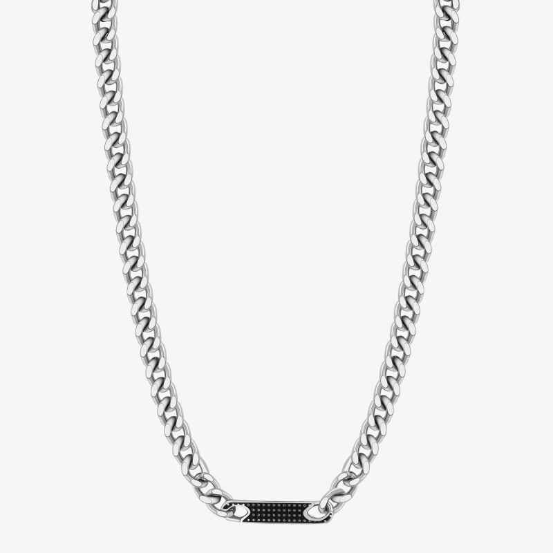 Collana Bullet Grumetta Barretta Nero UOMO Brosway