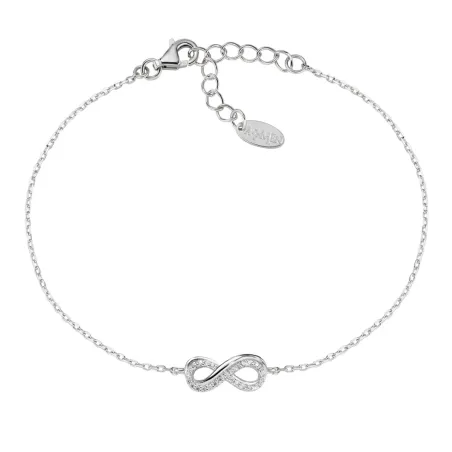 Bracciale Amore Infinito con zirconi bianchi Donna Amen