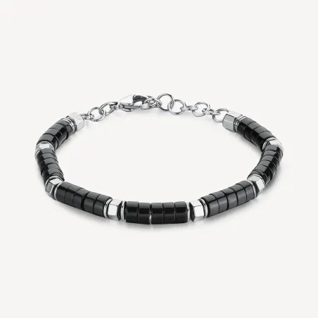 Portachiavi Riptide onice nero UOMO Brosway