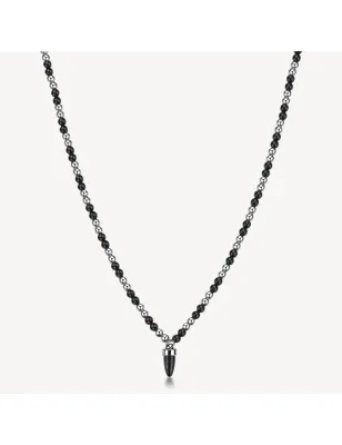 Collana Riptide Cornetto Onice Nero UOMO Brosway
