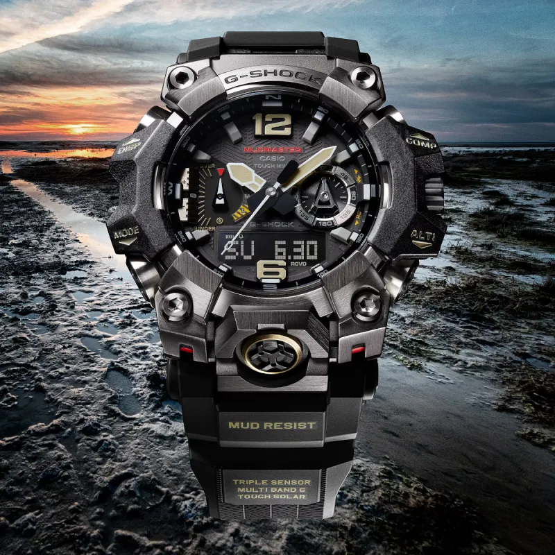 Orologio Mudmaster resina e fibra di carbonio Uomo Casio