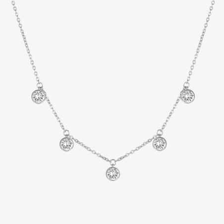 COLLANA SYMPHONIA CON CRISTALLI PENDENTI DONNA BROSWAY 
